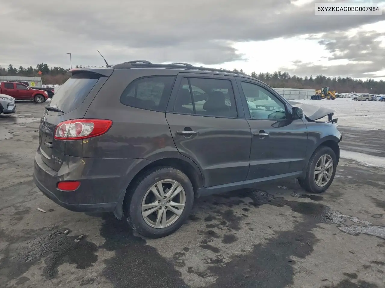 5XYZKDAG0BG007984 2011 Hyundai Santa Fe Limited