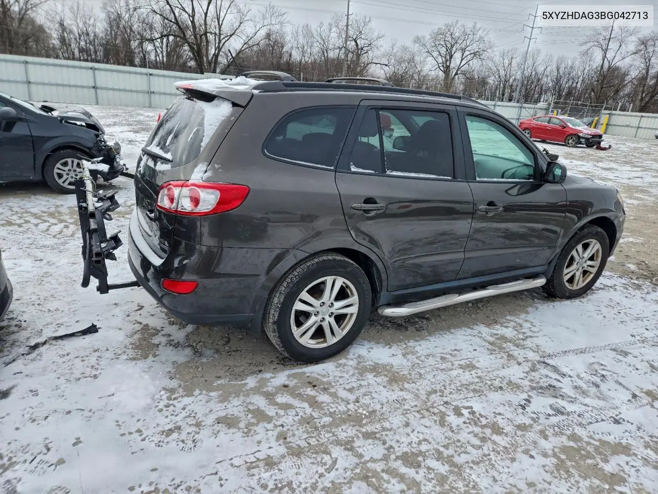 5XYZHDAG3BG042713 2011 Hyundai Santa Fe Se