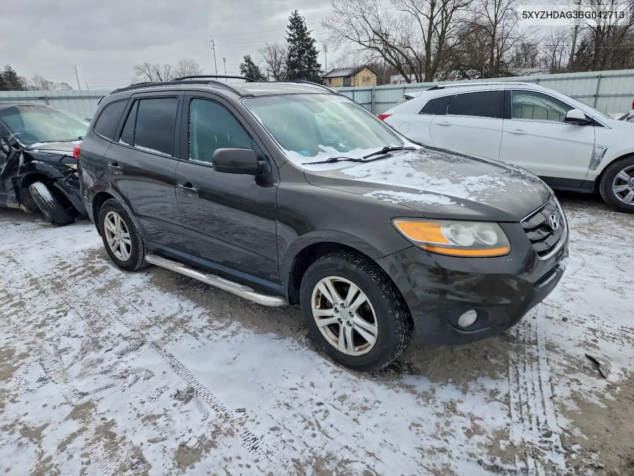 5XYZHDAG3BG042713 2011 Hyundai Santa Fe Se