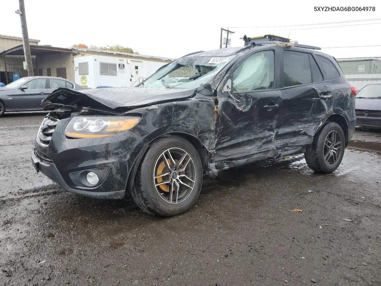 5XYZHDAG6BG064978 2011 Hyundai Santa Fe Se