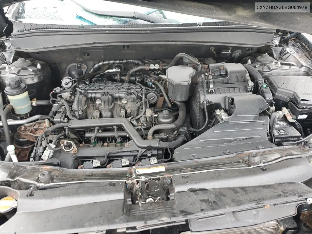 5XYZHDAG6BG064978 2011 Hyundai Santa Fe Se