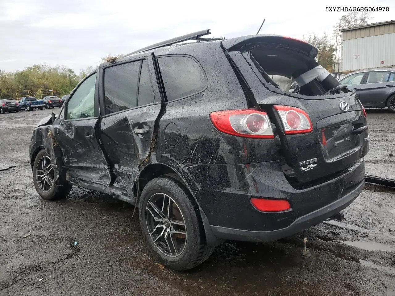 5XYZHDAG6BG064978 2011 Hyundai Santa Fe Se