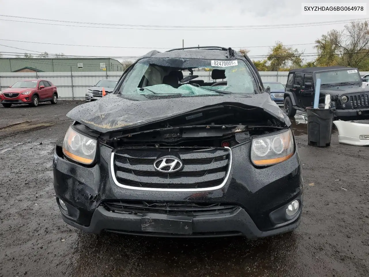 5XYZHDAG6BG064978 2011 Hyundai Santa Fe Se