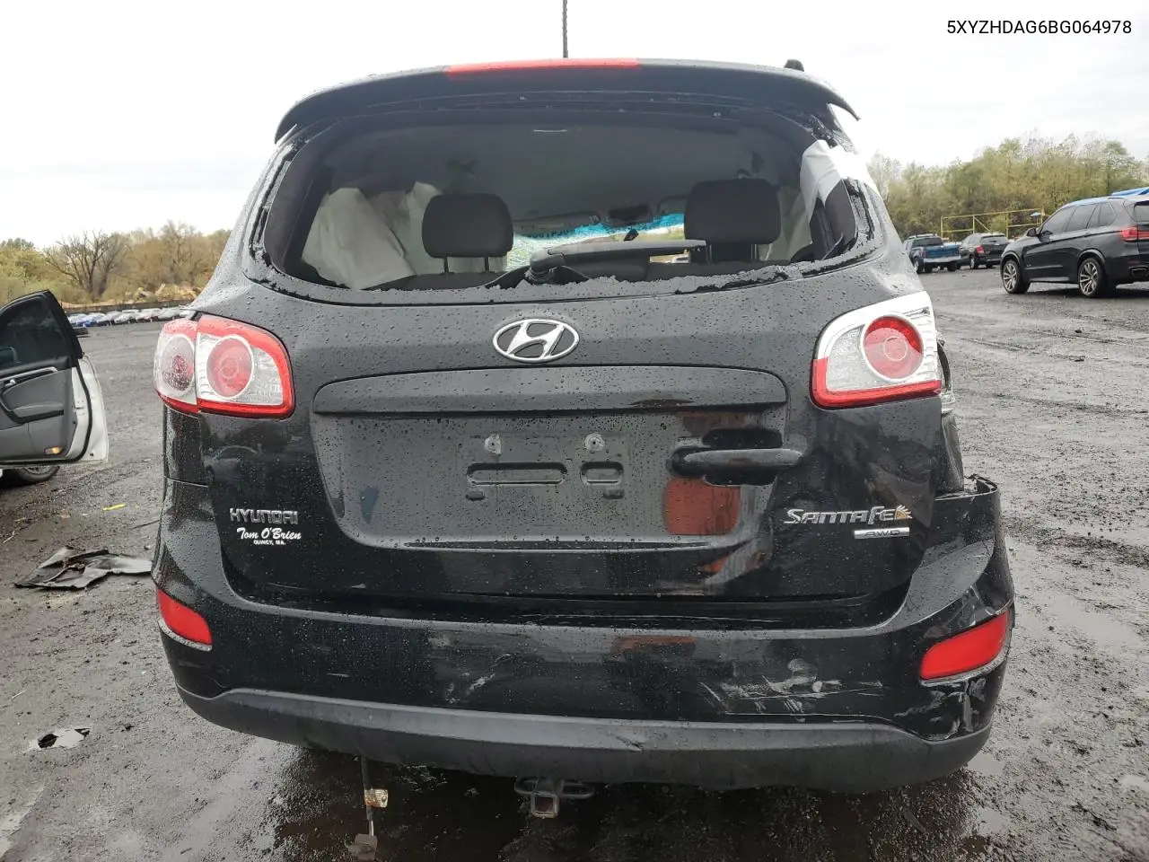 5XYZHDAG6BG064978 2011 Hyundai Santa Fe Se