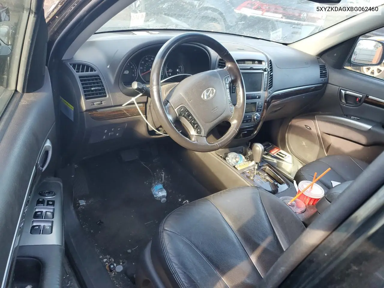 5XYZKDAGXBG062460 2011 Hyundai Santa Fe Limited