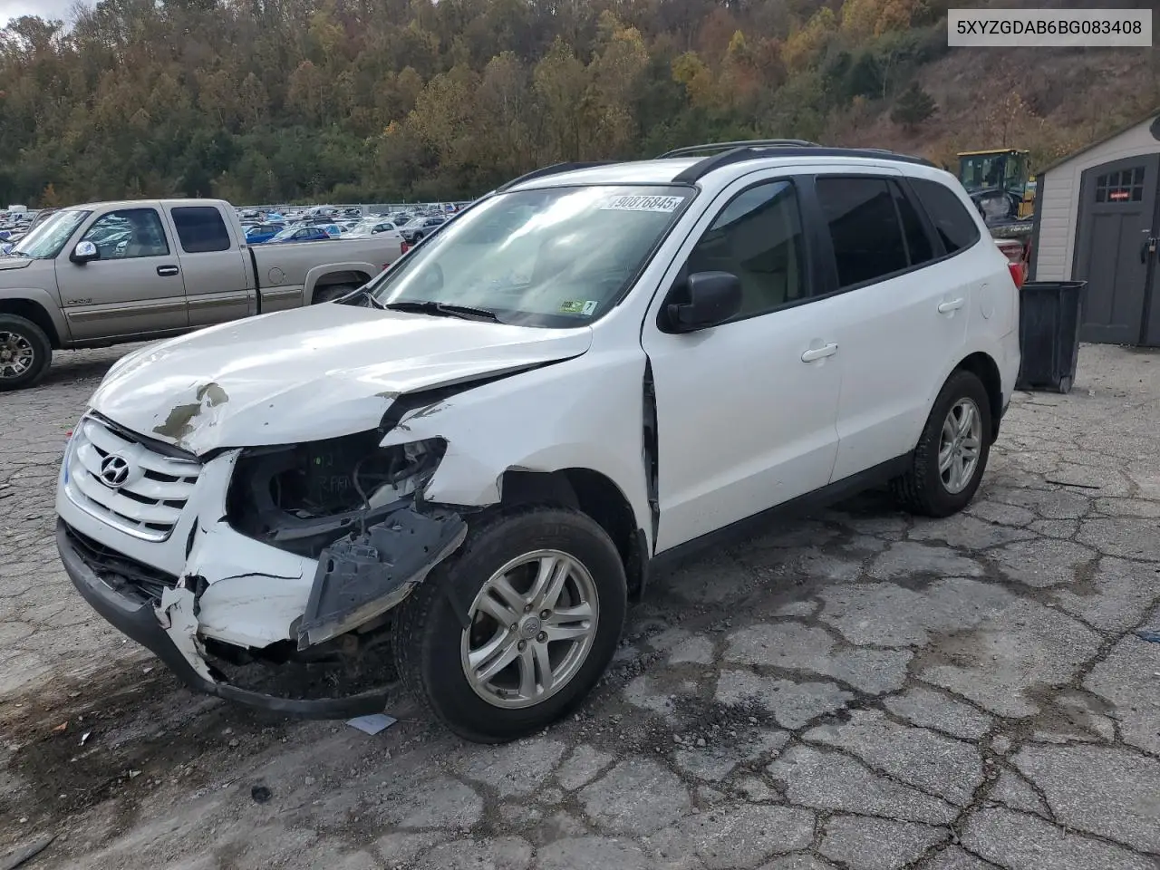 5XYZGDAB6BG083408 2011 Hyundai Santa Fe Gls