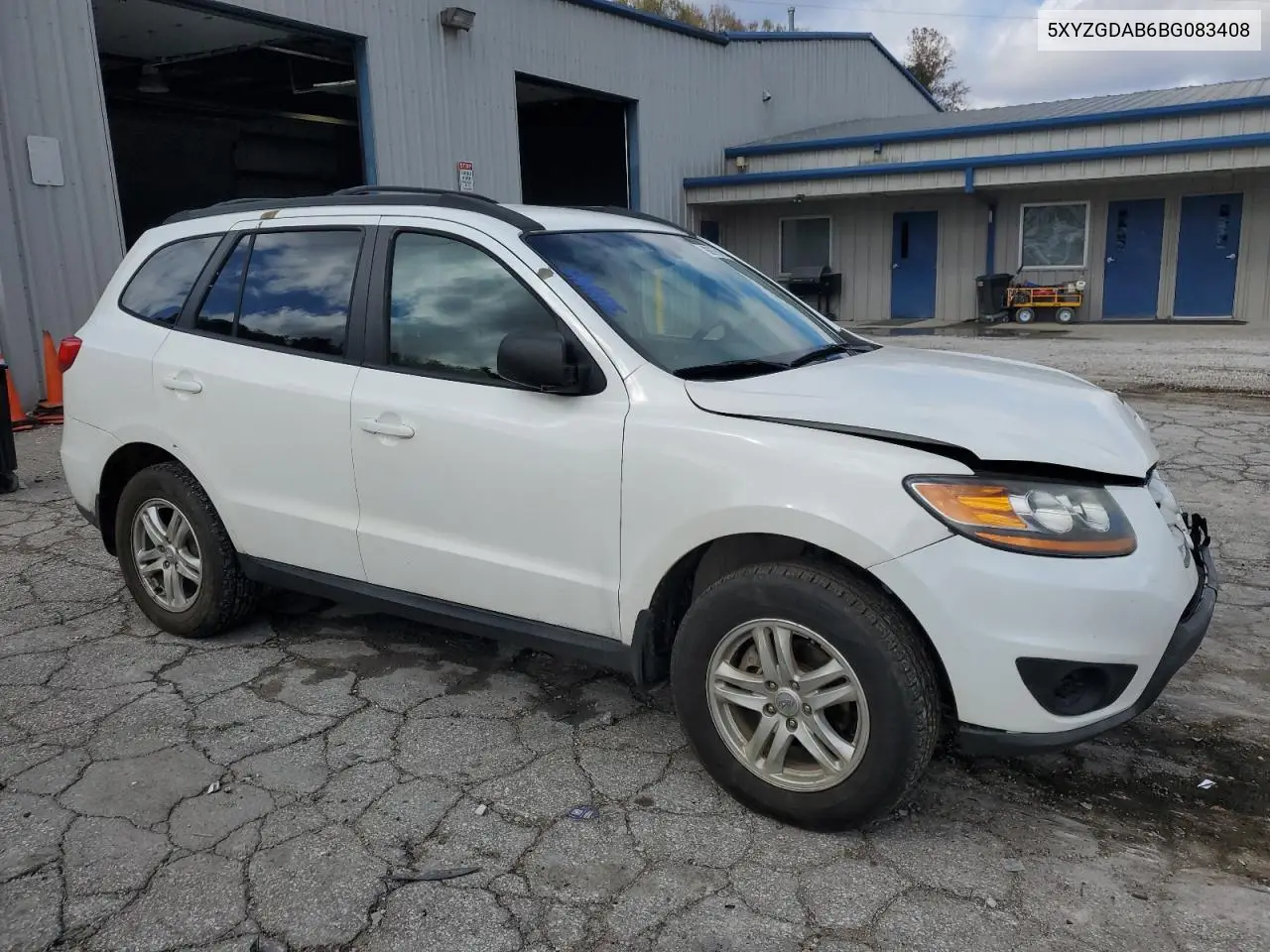 5XYZGDAB6BG083408 2011 Hyundai Santa Fe Gls