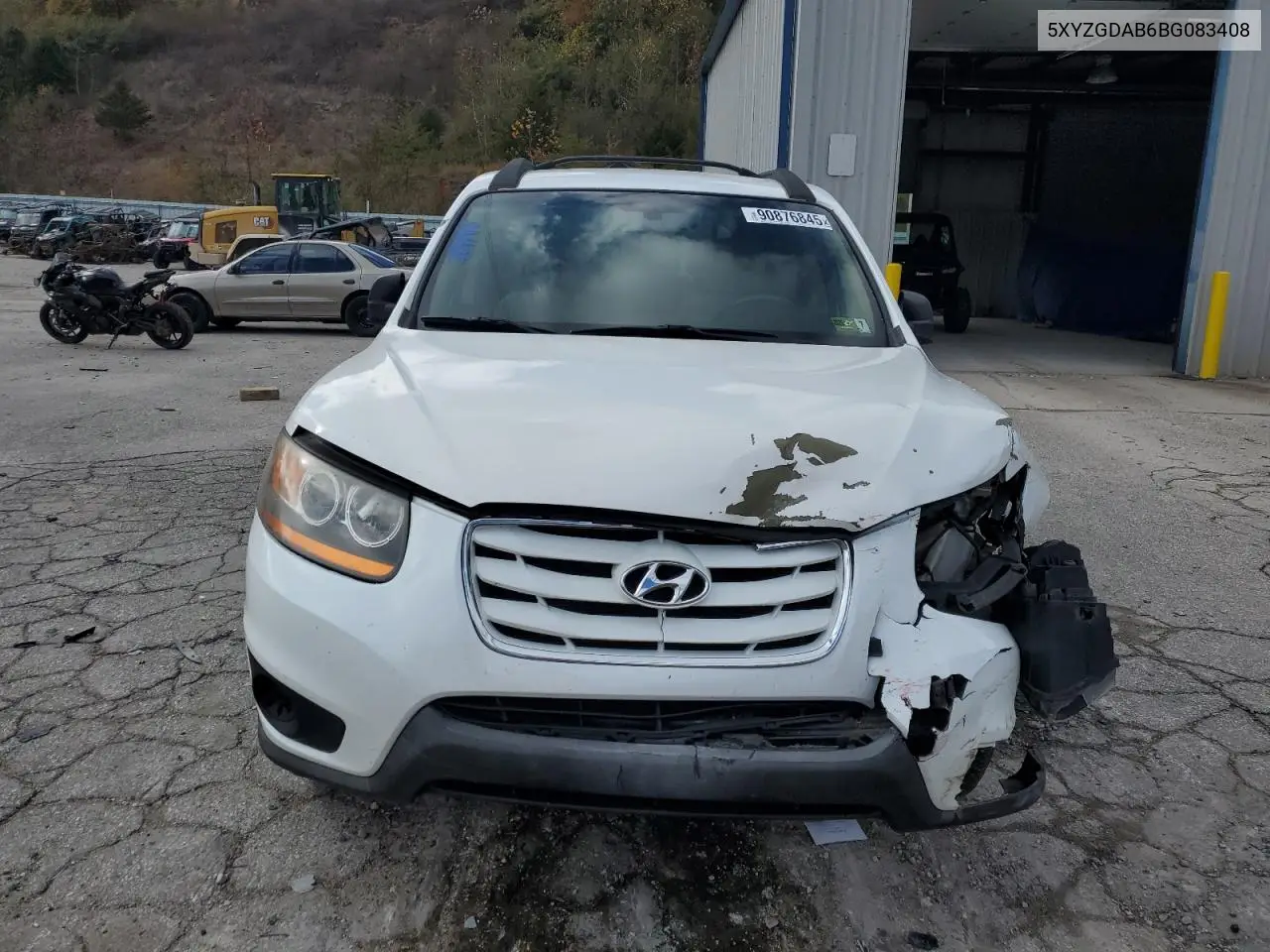 5XYZGDAB6BG083408 2011 Hyundai Santa Fe Gls