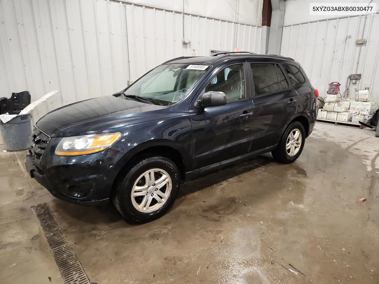 5XYZG3ABXBG030477 2011 Hyundai Santa Fe Gls