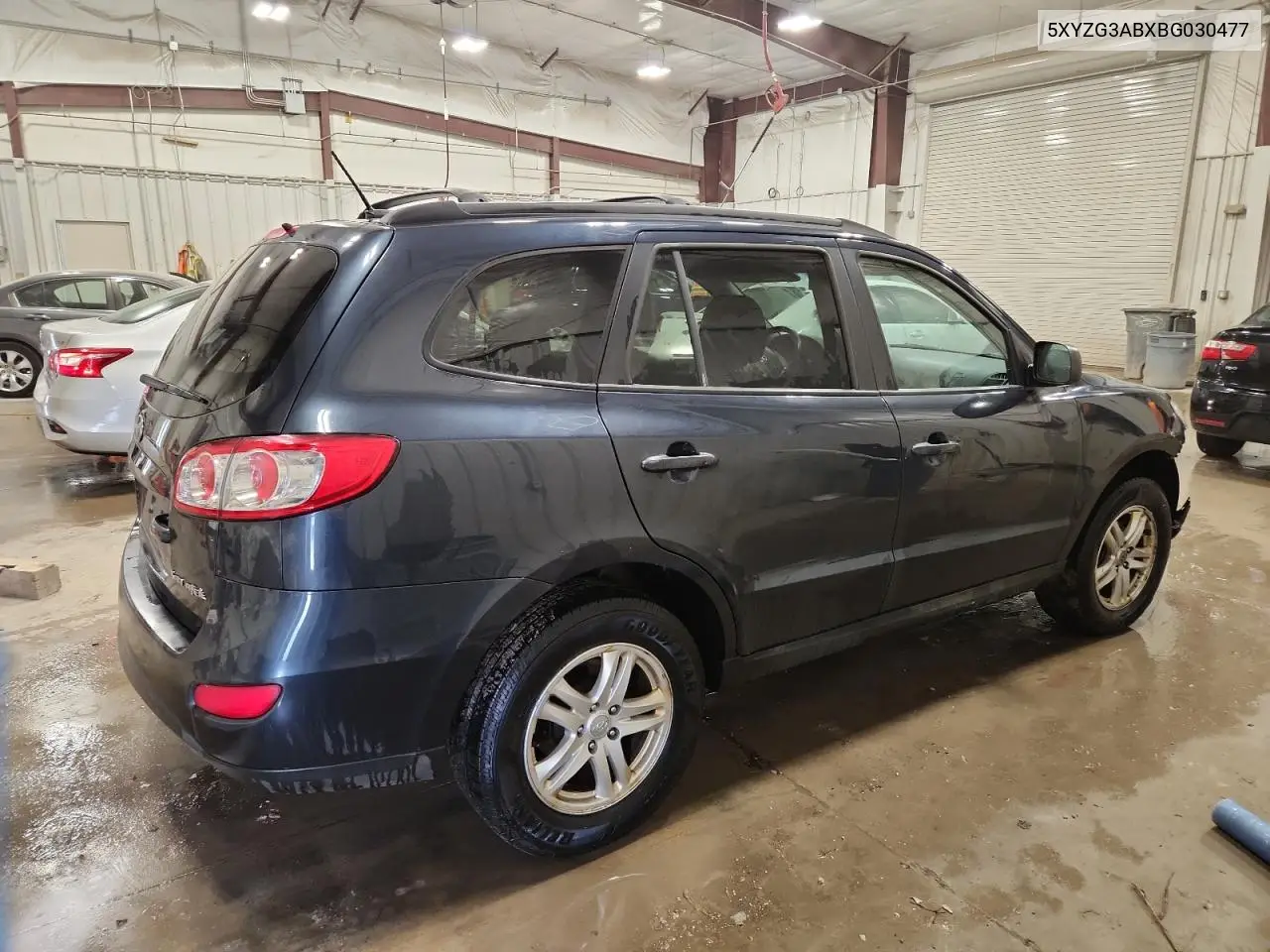 5XYZG3ABXBG030477 2011 Hyundai Santa Fe Gls