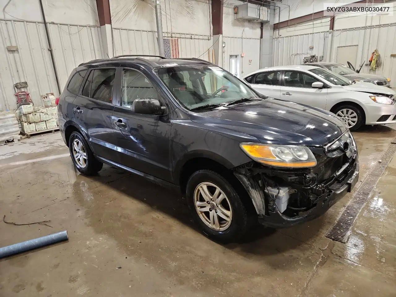 5XYZG3ABXBG030477 2011 Hyundai Santa Fe Gls