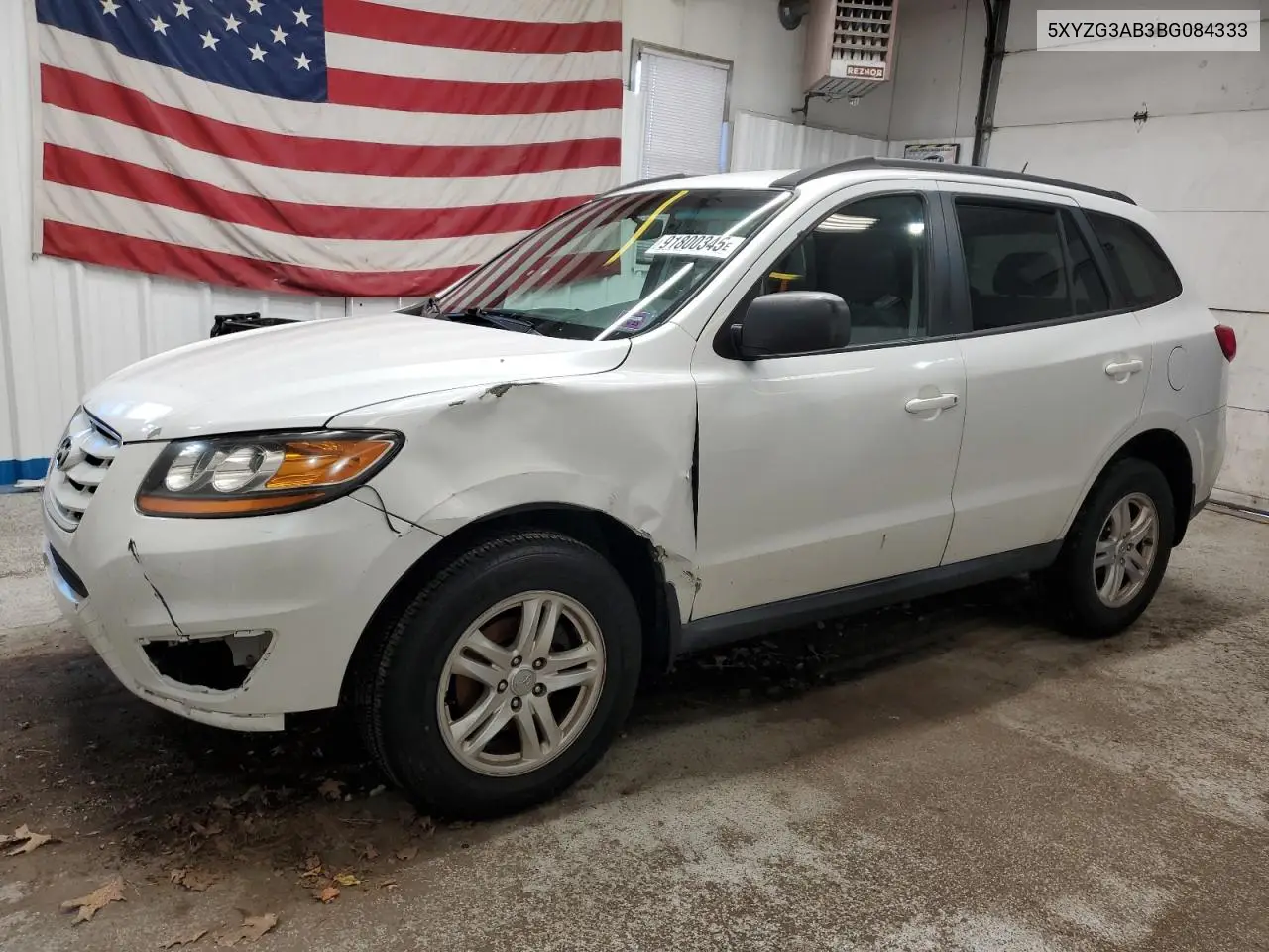 5XYZG3AB3BG084333 2011 Hyundai Santa Fe Gls