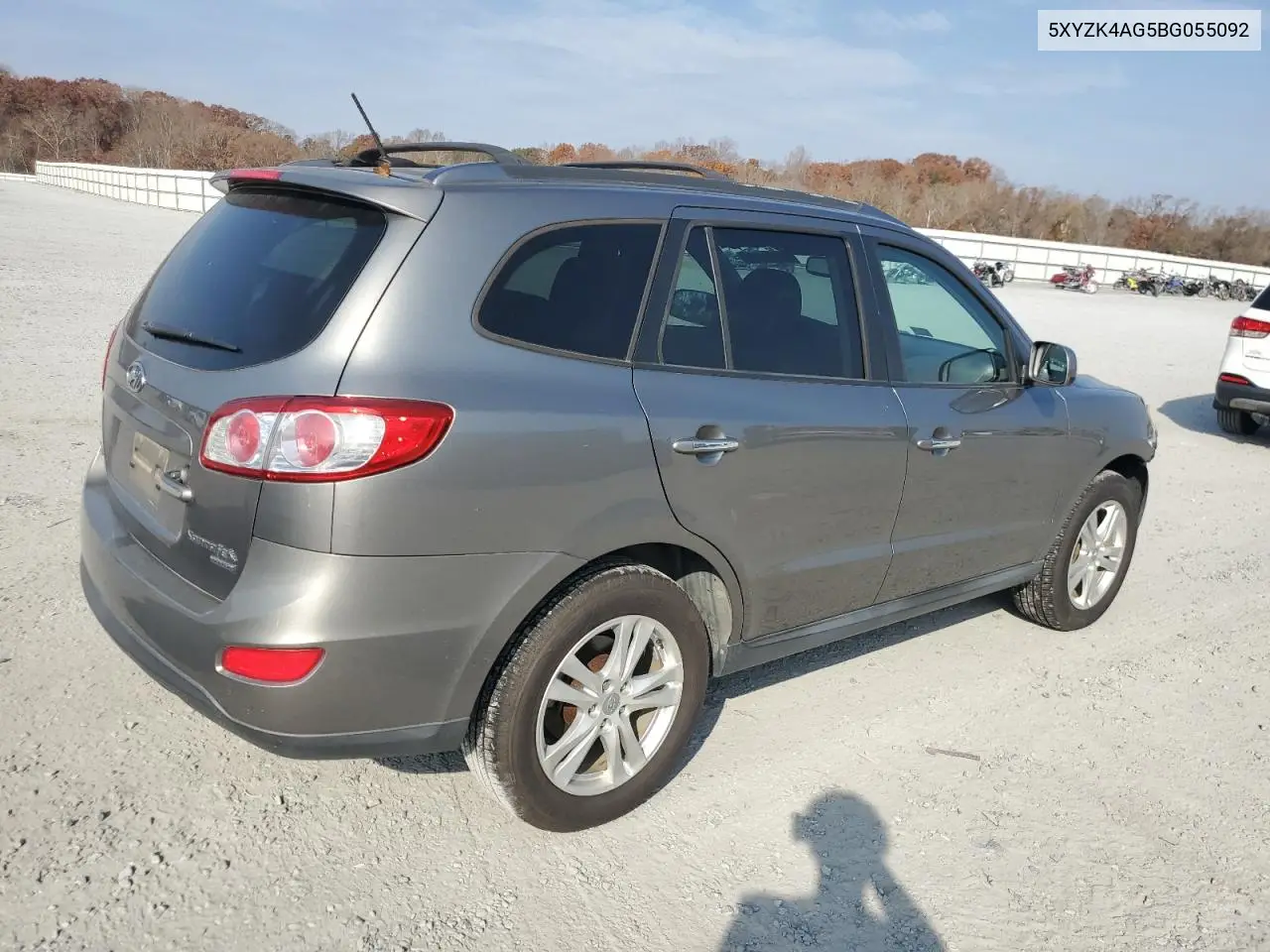 5XYZK4AG5BG055092 2011 Hyundai Santa Fe Limited