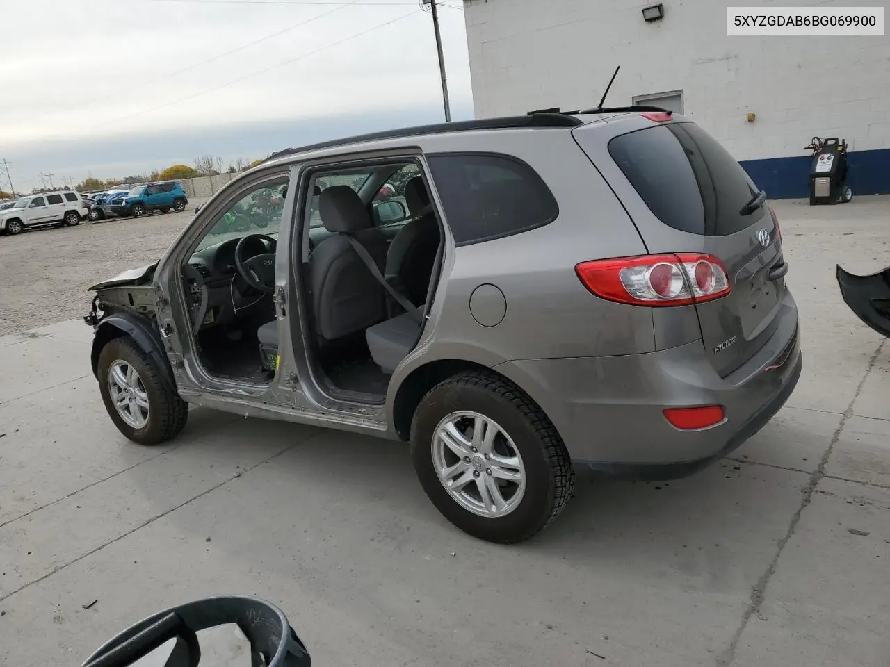 5XYZGDAB6BG069900 2011 Hyundai Santa Fe Gls