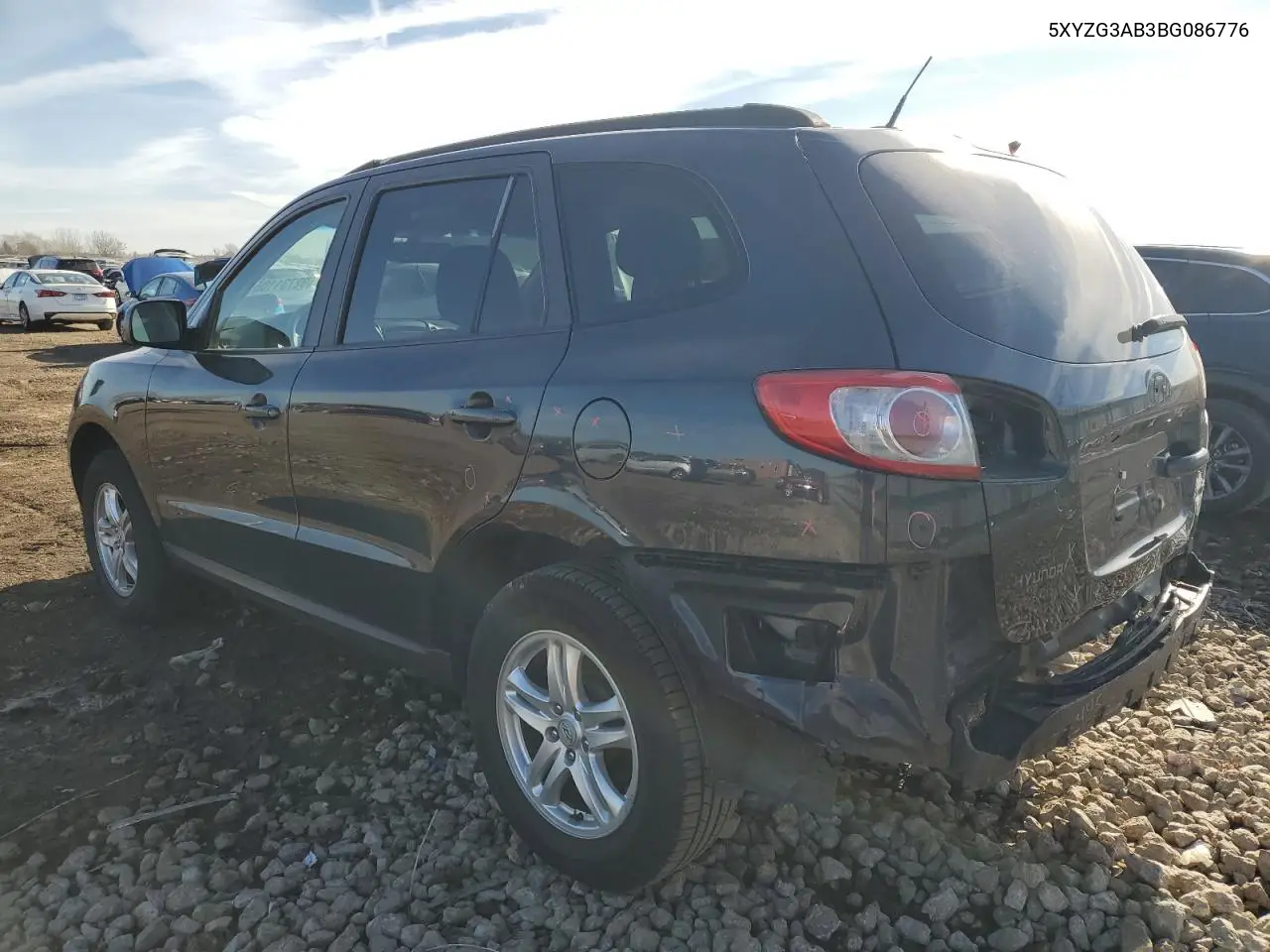 5XYZG3AB3BG086776 2011 Hyundai Santa Fe Gls