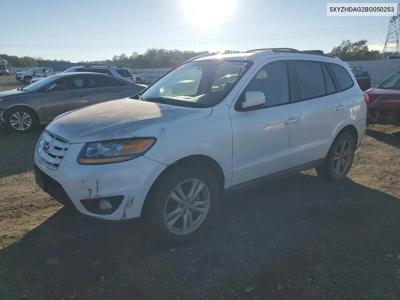 5XYZHDAG2BG050253 2011 Hyundai Santa Fe Se