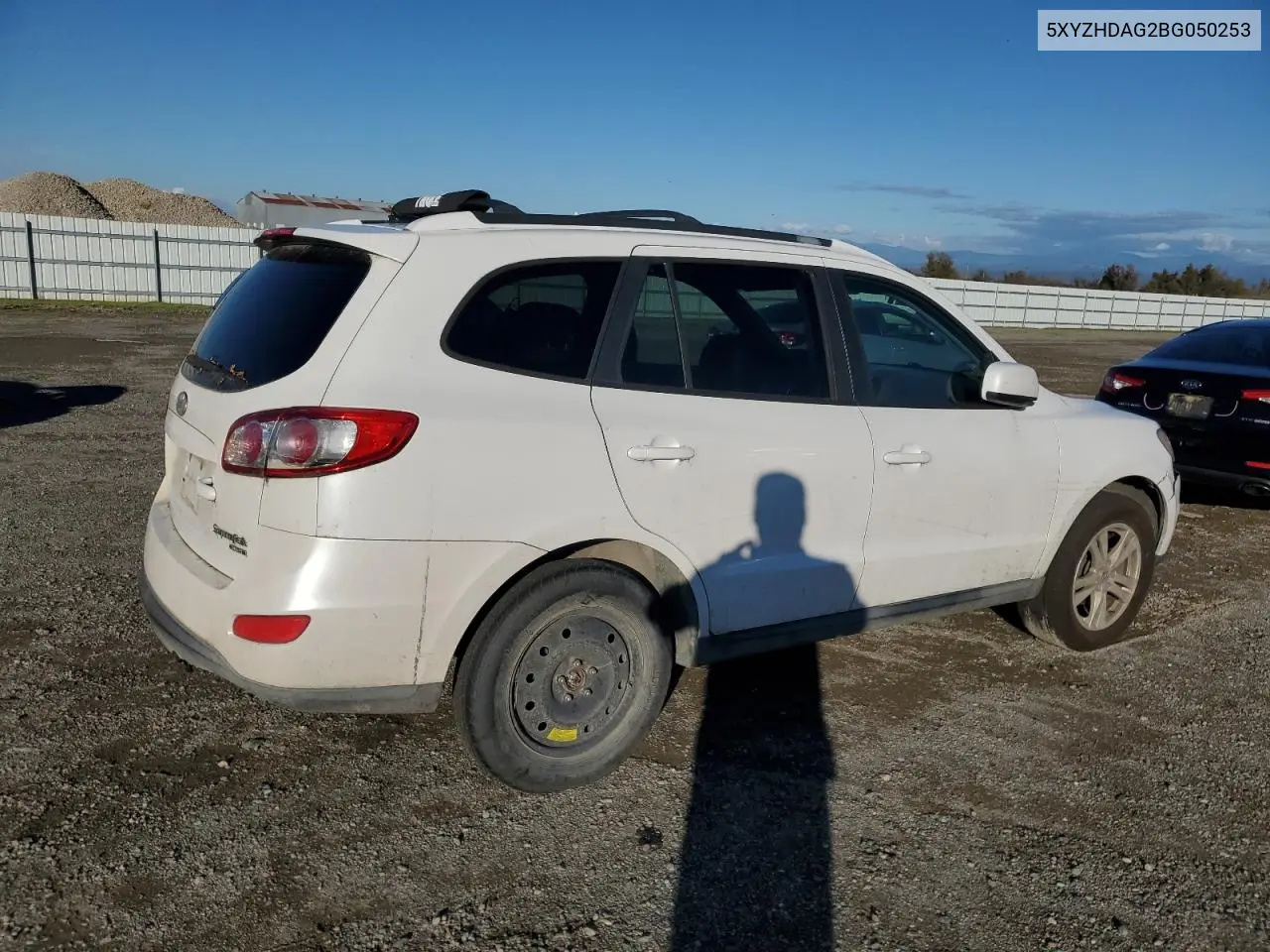 5XYZHDAG2BG050253 2011 Hyundai Santa Fe Se