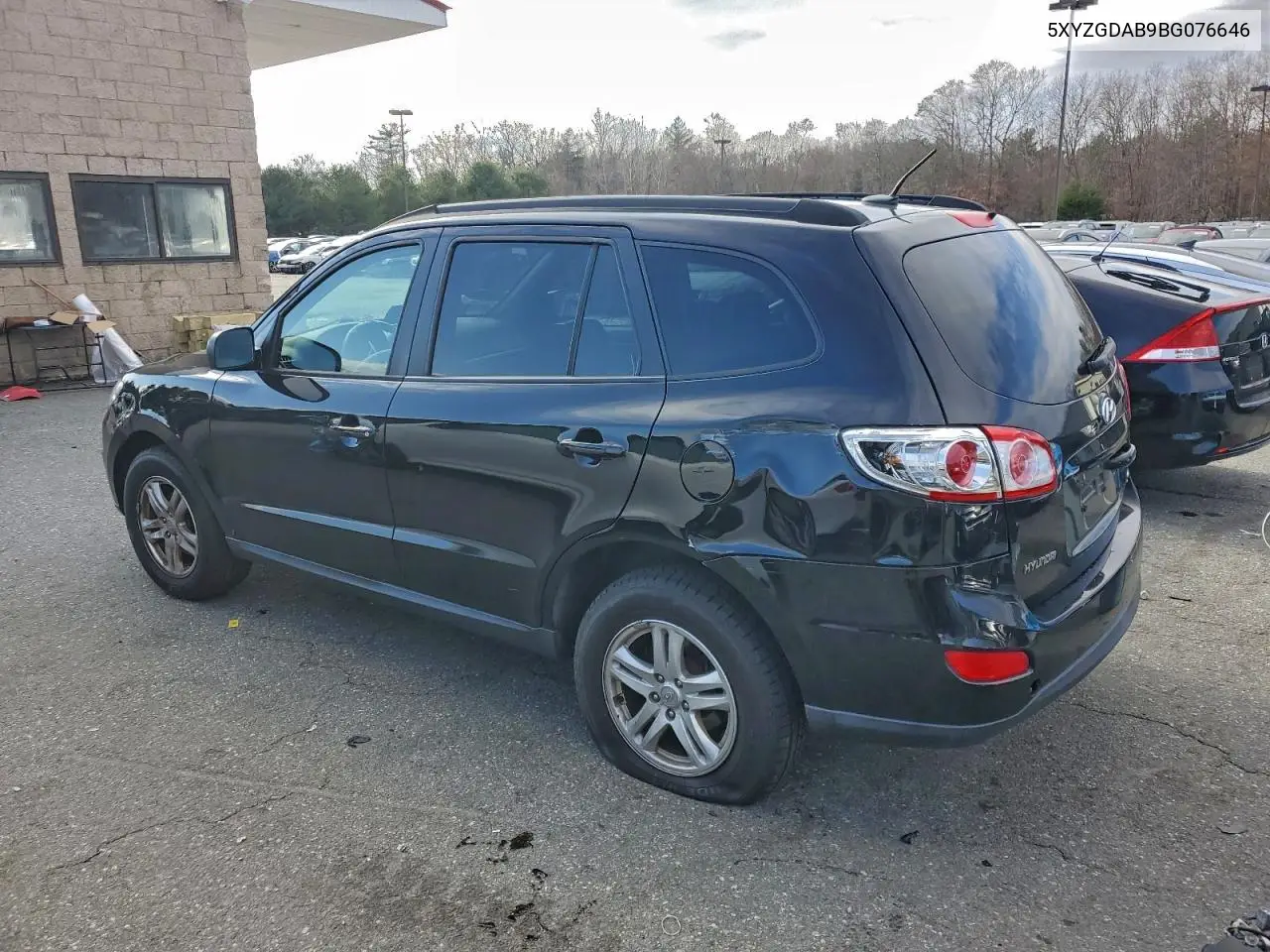 5XYZGDAB9BG076646 2011 Hyundai Santa Fe Gls