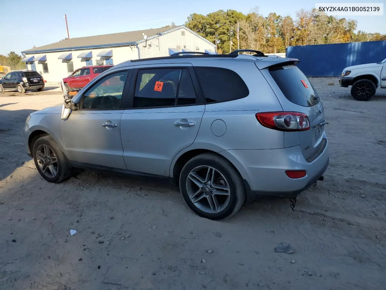 5XYZK4AG1BG052139 2011 Hyundai Santa Fe Limited