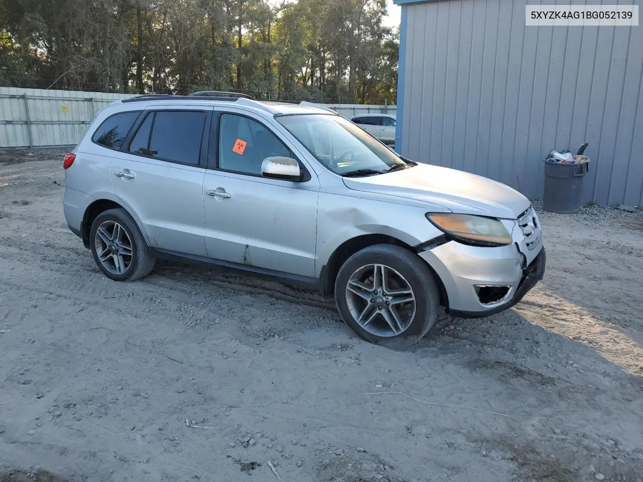 5XYZK4AG1BG052139 2011 Hyundai Santa Fe Limited