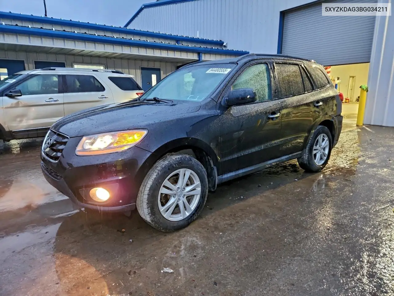 5XYZKDAG3BG034211 2011 Hyundai Santa Fe Limited