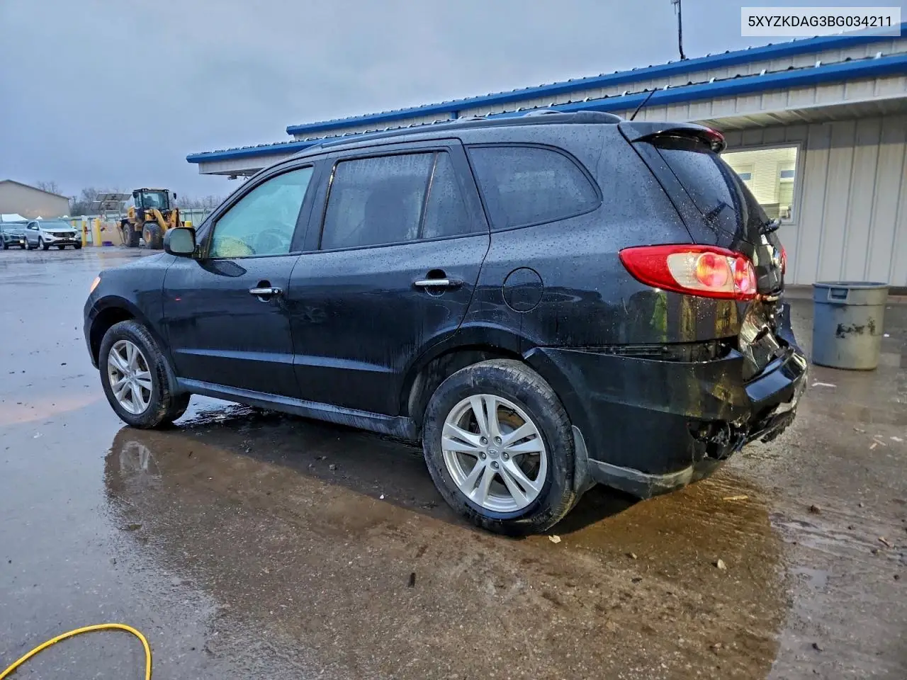 5XYZKDAG3BG034211 2011 Hyundai Santa Fe Limited