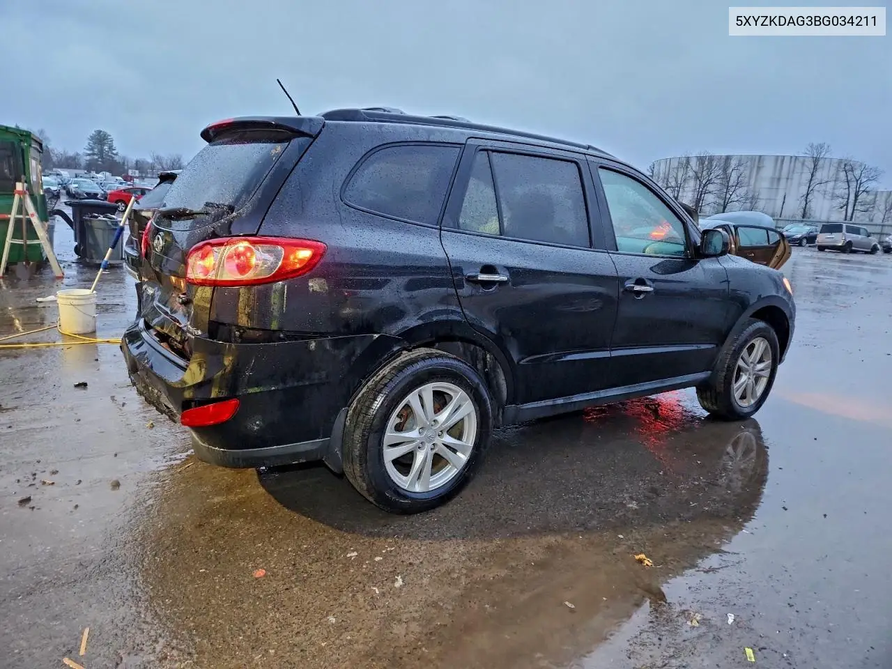 5XYZKDAG3BG034211 2011 Hyundai Santa Fe Limited