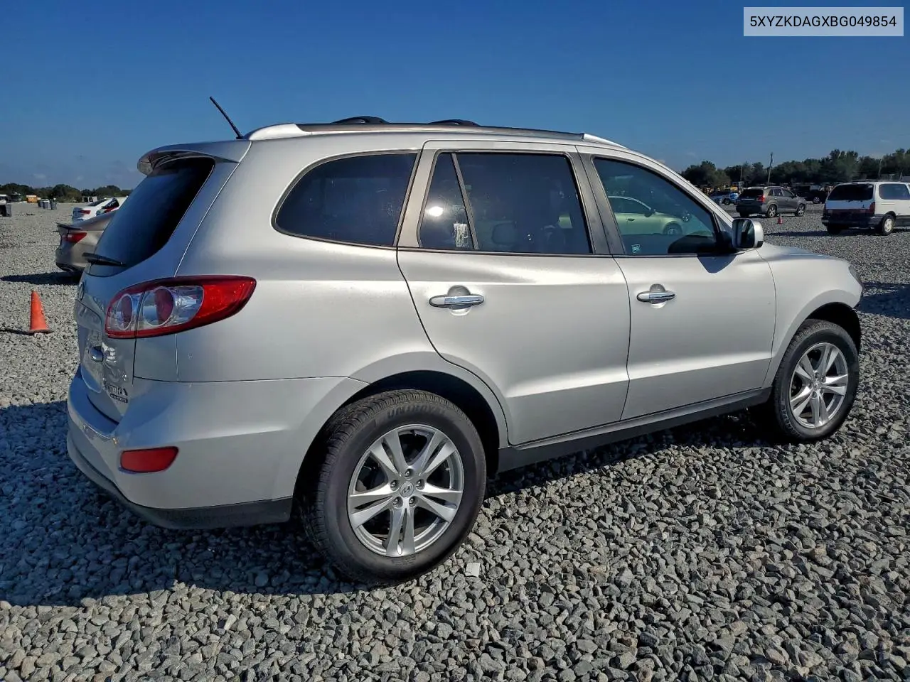 5XYZKDAGXBG049854 2011 Hyundai Santa Fe Limited