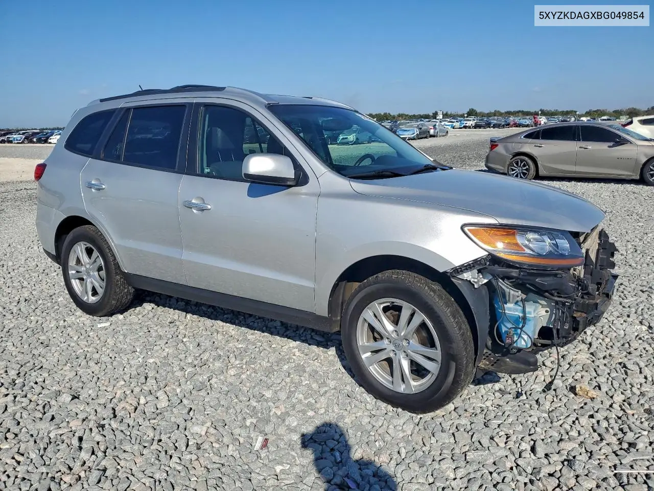 5XYZKDAGXBG049854 2011 Hyundai Santa Fe Limited