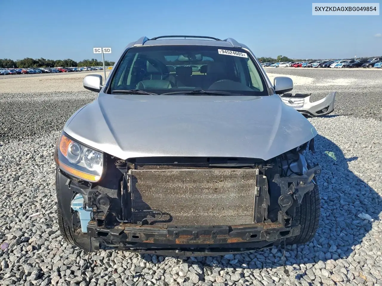 5XYZKDAGXBG049854 2011 Hyundai Santa Fe Limited