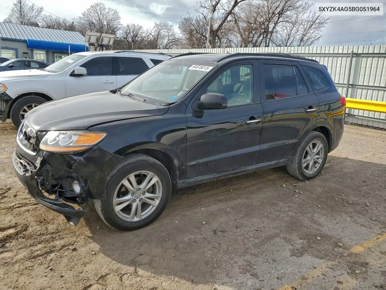5XYZK4AG5BG051964 2011 Hyundai Santa Fe Limited