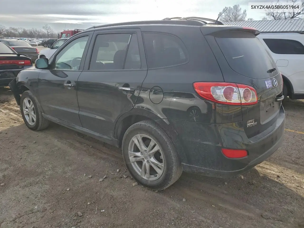5XYZK4AG5BG051964 2011 Hyundai Santa Fe Limited