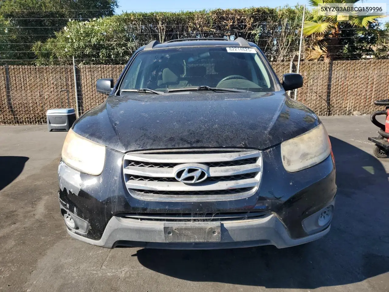 5XYZG3AB8CG159996 2012 Hyundai Santa Fe Gls