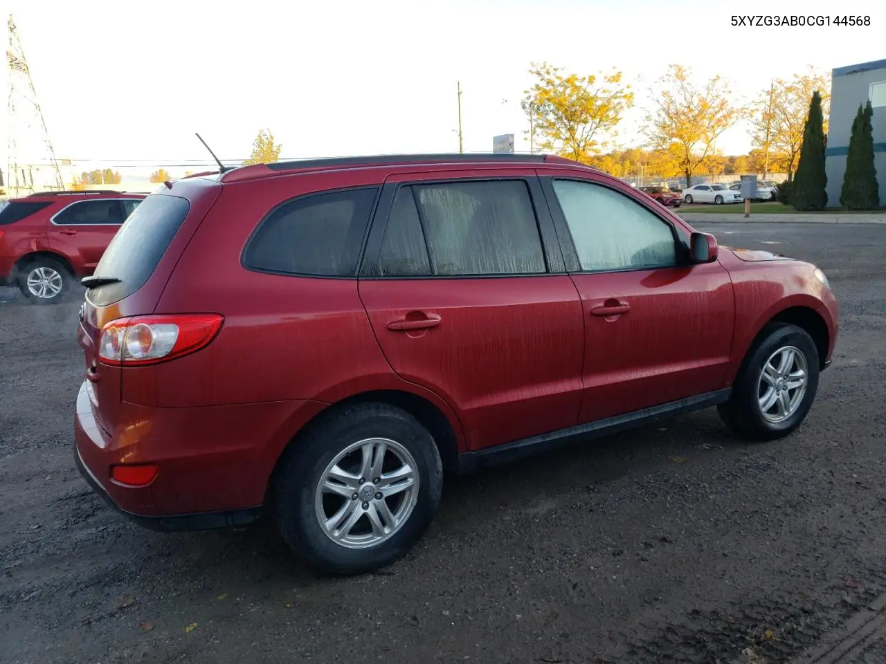5XYZG3AB0CG144568 2012 Hyundai Santa Fe Gls