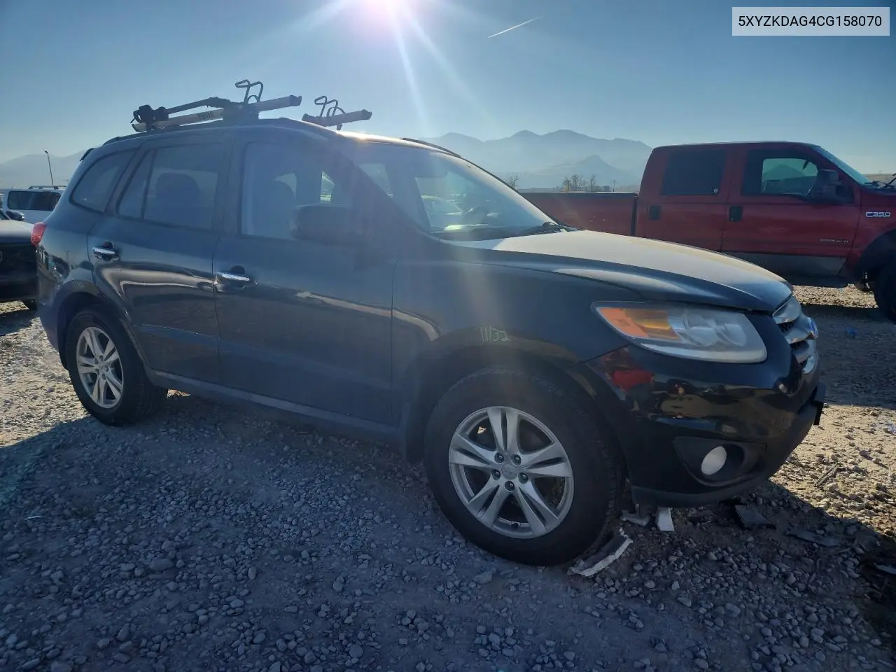 5XYZKDAG4CG158070 2012 Hyundai Santa Fe Limited