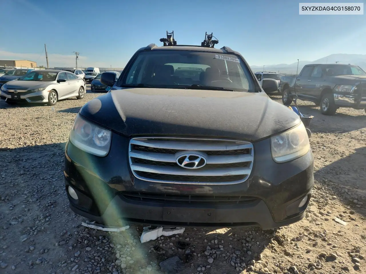 5XYZKDAG4CG158070 2012 Hyundai Santa Fe Limited