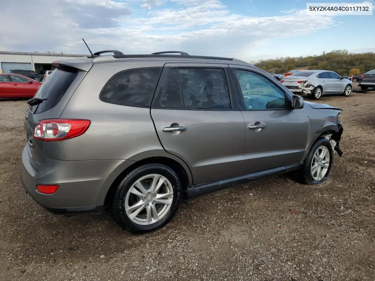 5XYZK4AG4CG117132 2012 Hyundai Santa Fe Limited