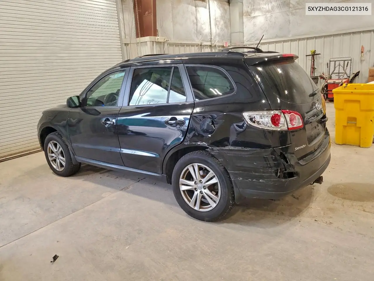 5XYZHDAG3CG121316 2012 Hyundai Santa Fe Se