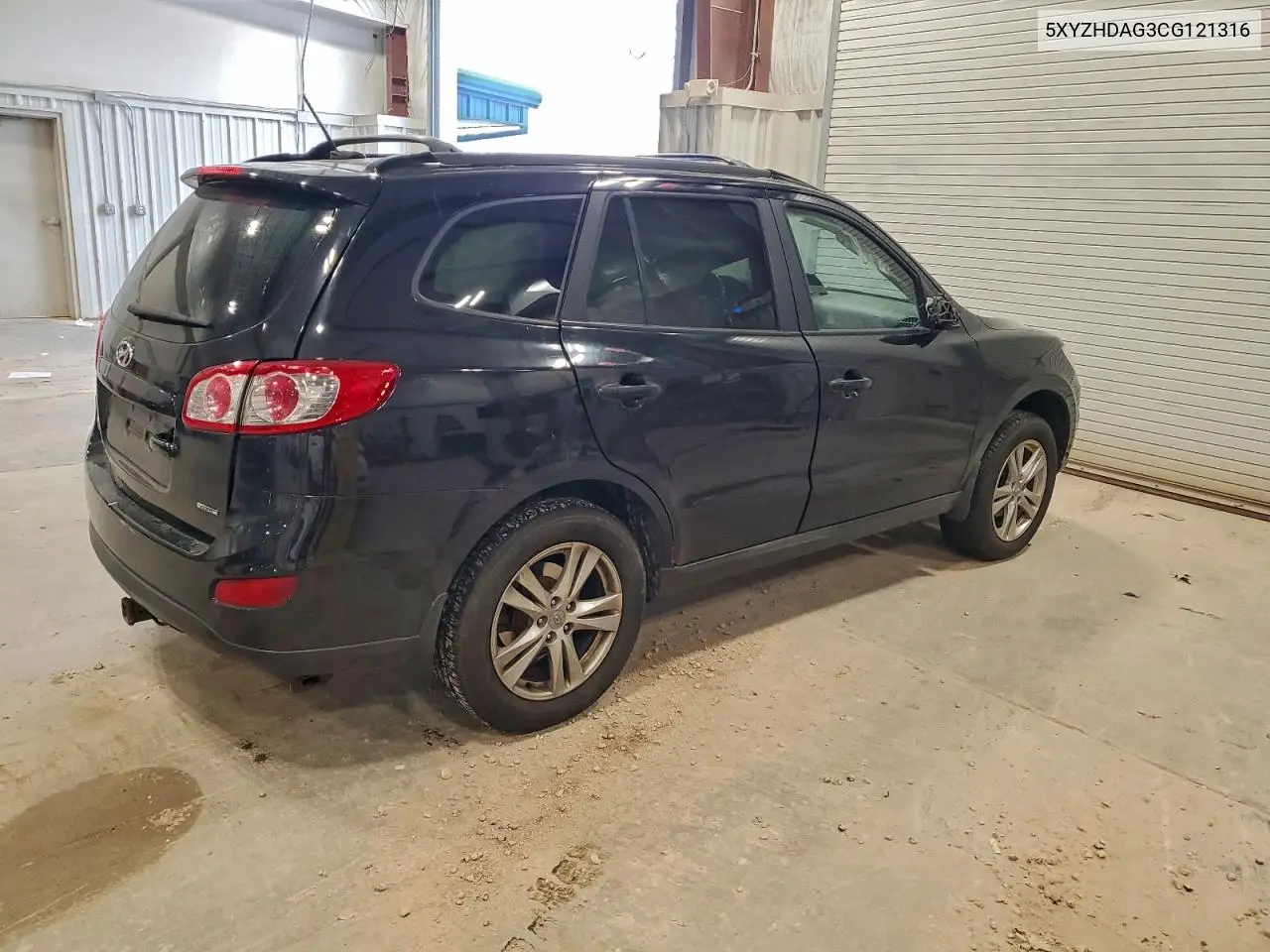 5XYZHDAG3CG121316 2012 Hyundai Santa Fe Se