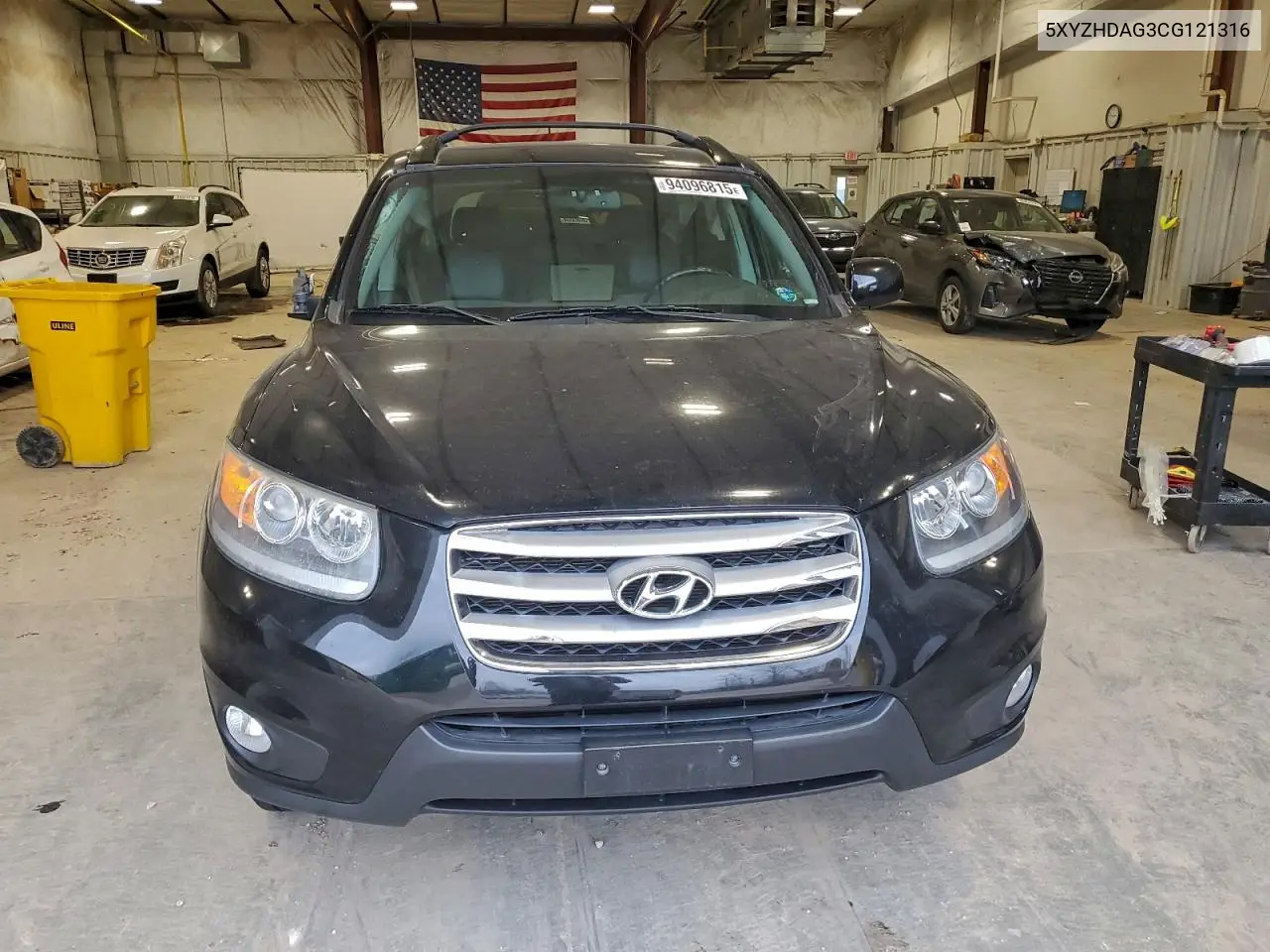 5XYZHDAG3CG121316 2012 Hyundai Santa Fe Se