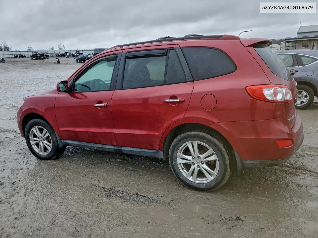 5XYZK4AG4CG168579 2012 Hyundai Santa Fe Limited