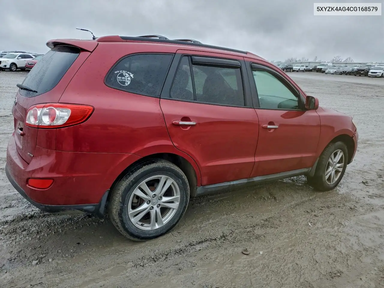 5XYZK4AG4CG168579 2012 Hyundai Santa Fe Limited