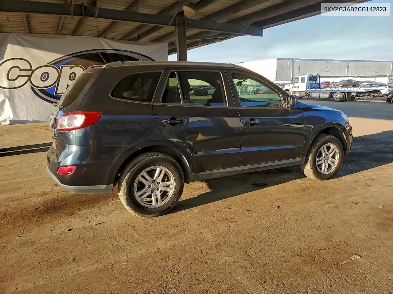 5XYZG3AB2CG142823 2012 Hyundai Santa Fe Gls