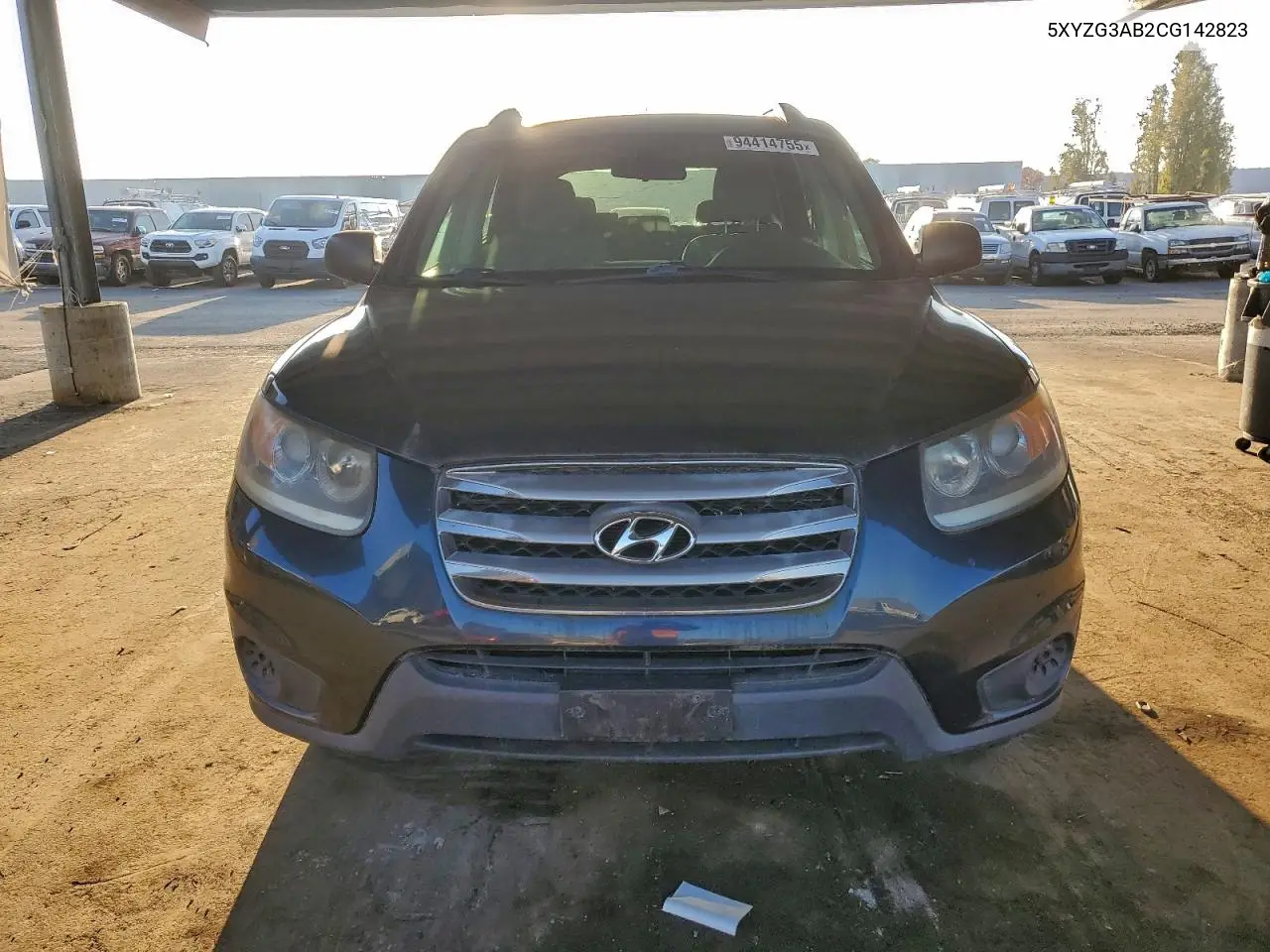 5XYZG3AB2CG142823 2012 Hyundai Santa Fe Gls