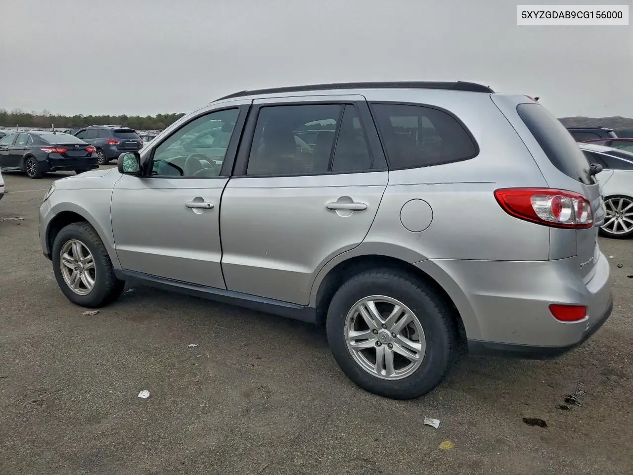 5XYZGDAB9CG156000 2012 Hyundai Santa Fe Gls