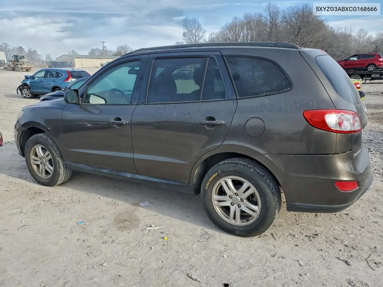 5XYZG3ABXCG168666 2012 Hyundai Santa Fe Gls