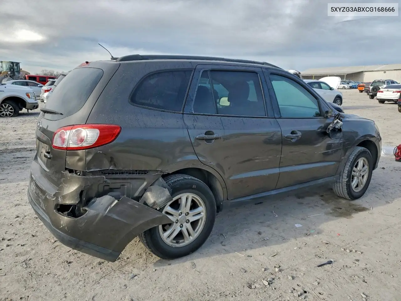 5XYZG3ABXCG168666 2012 Hyundai Santa Fe Gls