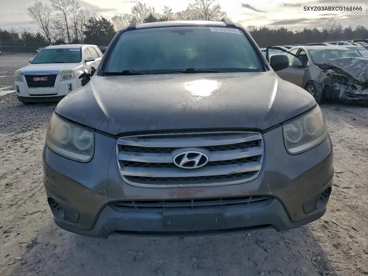 5XYZG3ABXCG168666 2012 Hyundai Santa Fe Gls