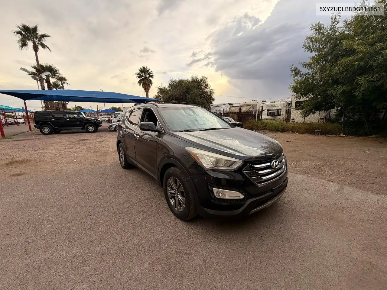 5XYZUDLB8DG115851 2013 Hyundai Santa Fe Sport 2.4L