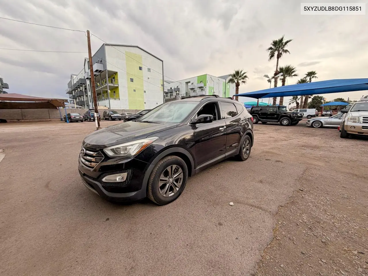 5XYZUDLB8DG115851 2013 Hyundai Santa Fe Sport 2.4L